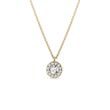 COLLIER ORIGINAL D'OR JAUNE AVEC DIAMANTS - COLLIERS AVEC DIAMANTS - COLLIERS