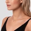 NECKLACE WITH BLACK DIAMOND IN WHITE GOLD - DIAMOND NECKLACES - NECKLACES