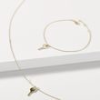 BRACELET EN OR JAUNE AVEC UNE CLÉ - BRACELETS EN OR JAUNE - BRACELETS