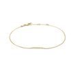 YELLOW GOLD CHAIN BAR BRACELET - YELLOW GOLD BRACELETS{% if category.pathNames[0] != product.category.name %} - {% endif %}
