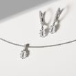 LUX 1CT LAB GROWN DIAMOND NECKLACE IN WHITE GOLD - DIAMOND NECKLACES - NECKLACES