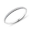 RING WITH DIAMONDS IN WHITE GOLD - WOMEN'S WEDDING RINGS - WEDDING RINGS