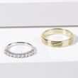 MEN'S ENGRAVED WEDDING RING IN YELLOW GOLD - RINGS FOR HIM - WEDDING RINGS