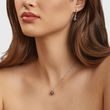TAHITIAN PEARL AND DIAMOND WHITE GOLD JEWELRY SET - PEARL SETS - PEARL JEWELRY