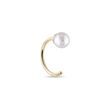 GOLD PEARL SINGLE EARRING - SINGLE EARRINGS - EARRINGS