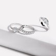 BAGUE AVEC DIAMANTS - ALLIANCES DE MARIAGE FEMMES - ALLIANCES DE MARIAGE