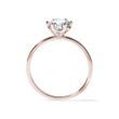 1 CT DIAMOND ENGAGEMENT RING IN ROSE GOLD - SOLITAIRE ENGAGEMENT RINGS - ENGAGEMENT RINGS