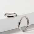 DAMENTRAURING MIT WELLENSCHLIFF IN 14KT WEISSGOLD - TRAURINGE FÜR DAMEN - TRAURINGE