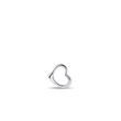 WHITE GOLD HEART PENDANT - PENDANTS - NECKLACES