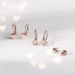 HEART-SHAPED CHILDREN'S EARRINGS IN ROSE GOLD - CHILDREN'S EARRINGS - EARRINGS