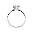 BILLIANT RING IN 14K WHITE GOLD - BRILLIANT CUT DIAMOND ENGAGEMENT RINGS - ENGAGEMENT RINGS