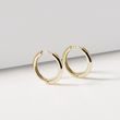 16 MM HOOP EARRINGS IN YELLOW GOLD - YELLOW GOLD EARRINGS - EARRINGS
