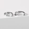 DAMENRING MIT ZWEI DIAMANTEN IN WEISSGOLD - RINGE DIAMANT - RINGE