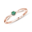 SMARAGD RING IN ROSÉGOLD - RINGE MIT SMARAGD{% if category.pathNames[0] != product.category.name %} - {% endif %}