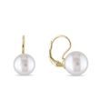 PEARL EARRINGS IN YELLOW GOLD - PEARL EARRINGS - PEARL JEWELLERY