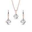 SCHMUCKSET MIT LABORDIAMANTEN IN ROSÉGOLD - SCHMUCK SETS DIAMANT - SCHMUCK