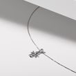 CHILDREN'S DIAMOND ANGEL NECKLACE IN WHITE GOLD - CHILDREN'S NECKLACES - NECKLACES