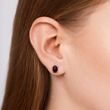GRANATSCHMUCK IN 14-KARÄTIGEM GELBGOLD - SCHMUCK SETS EDELSTEINE - SCHMUCK