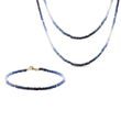 BOHO SAPPHIRE JEWELLERY SET IN YELLOW GOLD - JEWELLERY SETS - FINE JEWELLERY