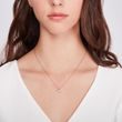 WHITE GOLD PENDANT WITH BRILLIANT - DIAMOND NECKLACES - NECKLACES