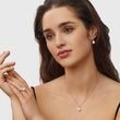 PEARL AND DIAMOND ROSE GOLD JEWELRY SET - PEARL SETS - PEARL JEWELRY