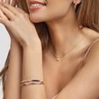 COLOR SAPPHIRE BRACELET IN WHITE GOLD - MINERAL BRACELETS - BRACELETS