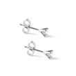 DIAMANTOHRSTECKER AUS 14 KT WEISSGOLD - OHRSTECKER DIAMANT - OHRRINGE