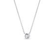 MINIMALIST DIAMOND NECKLACE IN WHITE GOLD - DIAMOND NECKLACES{% if category.pathNames[0] != product.category.name %} - {% endif %}