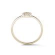 YELLOW GOLD DIAMOND RING - DIAMOND RINGS - RINGS