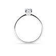 MINIMALIST WHITE GOLD DIAMOND ENGAGEMENT RING - BRILLIANT CUT DIAMOND ENGAGEMENT RINGS - ENGAGEMENT RINGS
