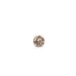 BOUCLE D'OREILLE EN OR ROSE AVEC DIAMANT CHAMPAGNE - BOUCLES D'OREILLES SOLITAIRES - BOUCLES D'OREILLES