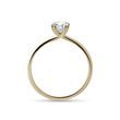 VERLOBUNGSRING MIT 1 CT DIAMANT IM OVALSCHLIFF IN GELBGOLD - SOLITÄRVERLOBUNGSRINGE - VERLOBUNGSRINGE
