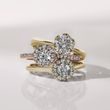DIAMANT HALBRING AUS ROSÉGOLD - VERLOBUNGSRINGE DIAMANTEN - VERLOBUNGSRINGE