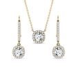 LUXURIÖSES SCHMUCKSET MIT DIAMANTEN IN GELBGOLD - SCHMUCK SETS DIAMANT - SCHMUCK