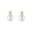 MINIMALIST GOLD EARRINGS WITH PEARLS - PEARL EARRINGS{% if category.pathNames[0] != product.category.name %} - {% endif %}