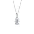 LUX 1CT LAB GROWN DIAMOND NECKLACE IN WHITE GOLD - DIAMOND NECKLACES - NECKLACES