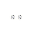 PUCES D'OREILLES EN OR AVEC PETITS DIAMANTS - PUCES D'OREILLES EN DIAMANT - BOUCLES D'OREILLES