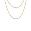 RETIAZKA FLAT SNAKE ZO ŽLTÉHO 14K ZLATA V DĹŽKE 42 CM - ZLATÉ RETIAZKY - NÁHRDELNÍKY