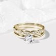 ELEGANT WEDDING AND ENGAGEMENT RINGS IN GOLD - ENGAGEMENT AND WEDDING MATCHING SETS - ENGAGEMENT RINGS