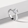 1CT LAB GROWN DIAMOND ENGAGEMENT RING IN WHITE GOLD - RINGS WITH LAB-GROWN DIAMONDS - ENGAGEMENT RINGS