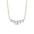 LUXURY DIAMOND NECKLACE IN YELLOW GOLD - DIAMOND NECKLACES - NECKLACES