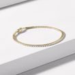 1.55CT DIAMOND YELLOW GOLD TENNIS BRACELET - DIAMOND BRACELETS - BRACELETS