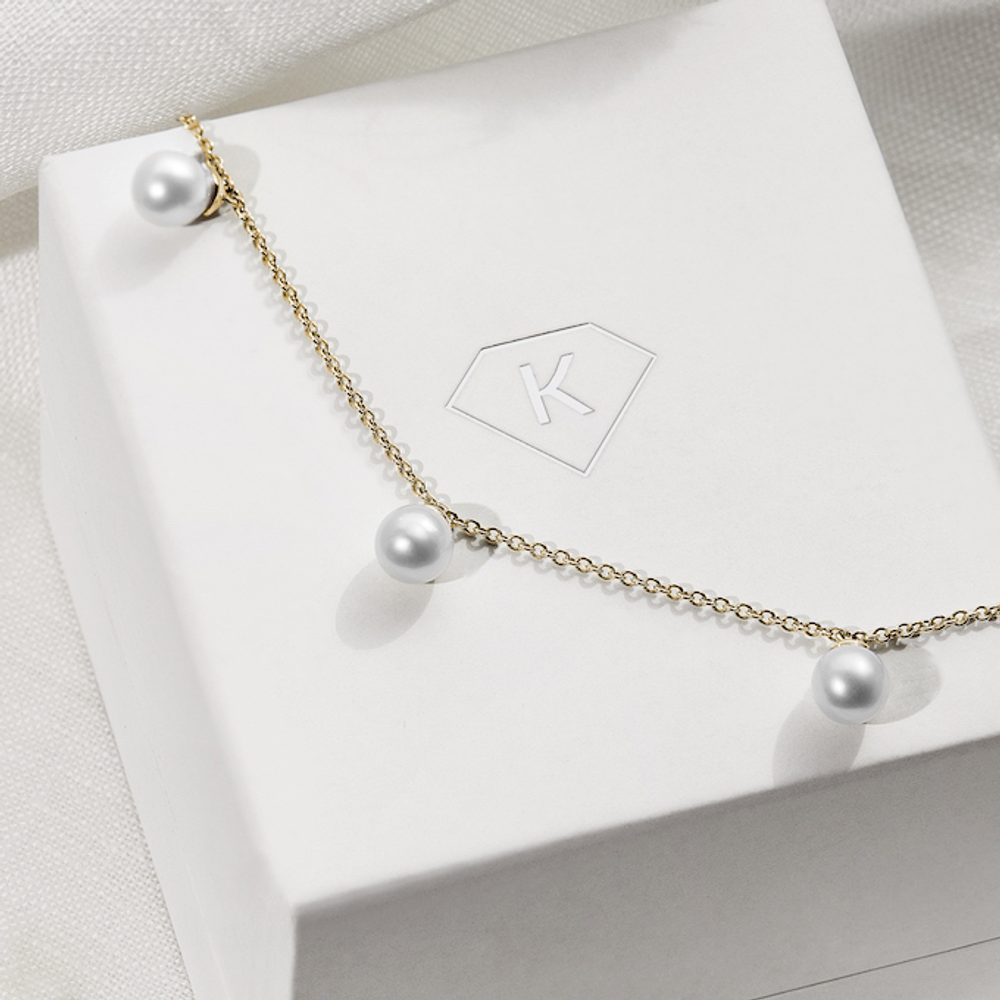 Fashion Jewellery Jewelry French Romantic White Big Pearl Bracelet