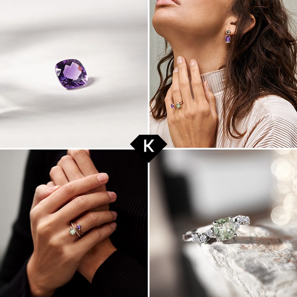 Purple and green amethysts: how they’re different and how they’re similar
