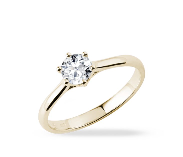 Zásnubní prsteny s diamanty | KLENOTA