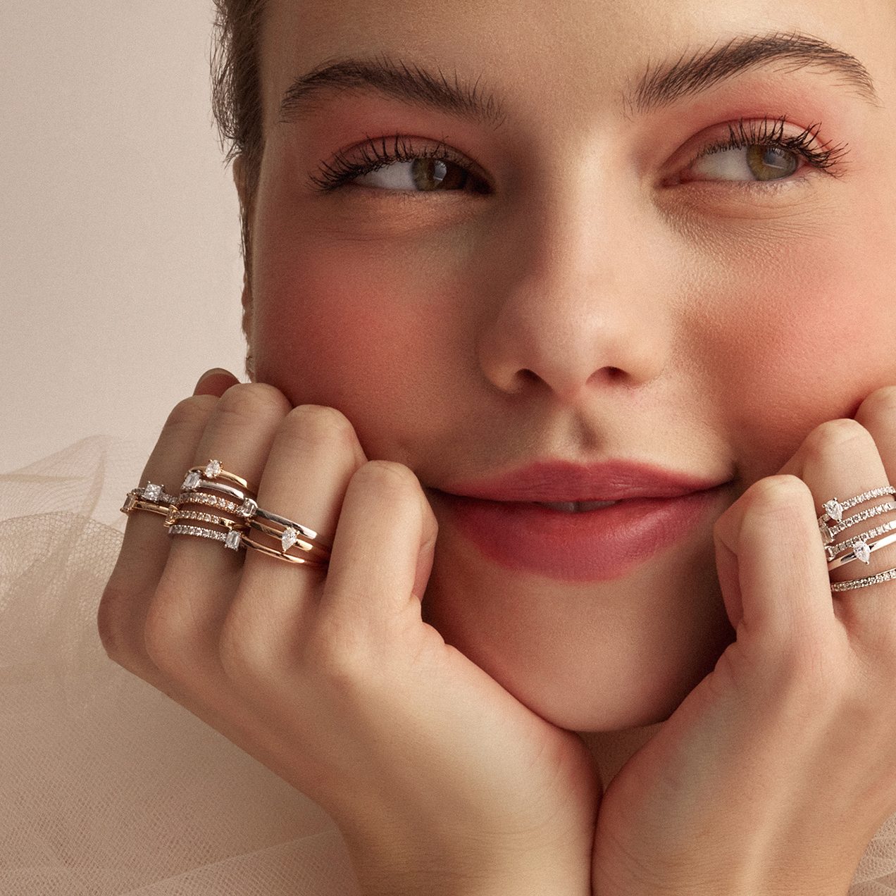 Prsteny s diamanty z kolekce Petite