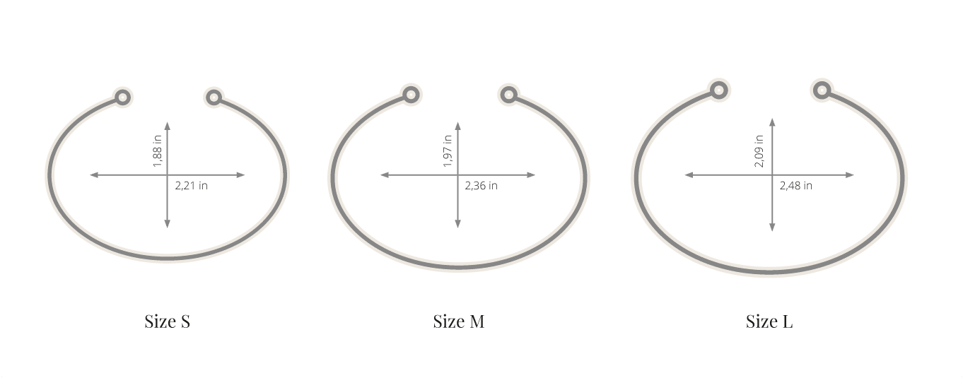 Bracelet Size Guide - GraceMee.com