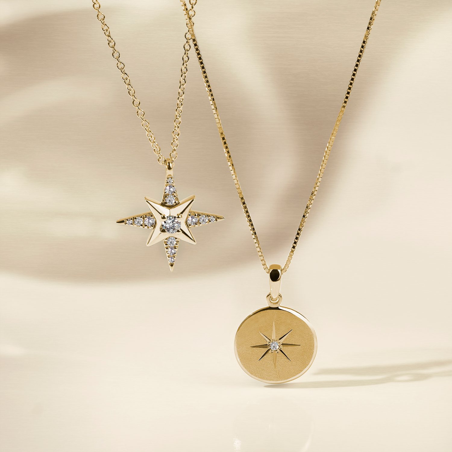 Luxusní visací náušnice s lab grown diamanty KLENOTA