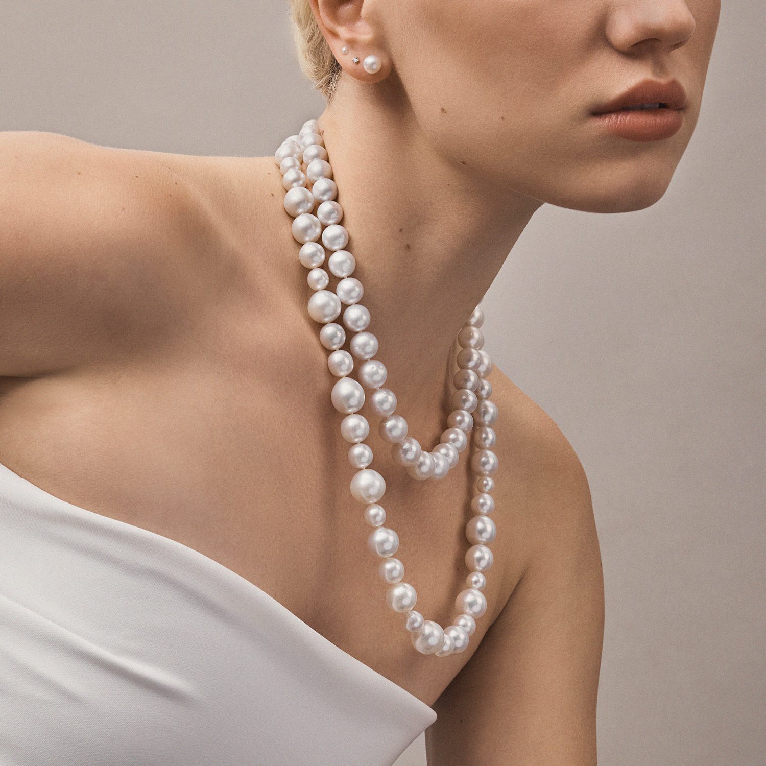 Zlatý náhrdelník s polárkou KLENOTA