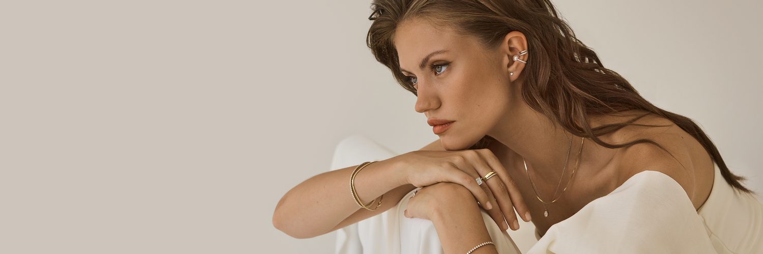 lab grown diamond jewelry KLENOTA